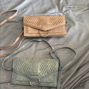 Stylish Brown or Blue Women's Crossbody Bags